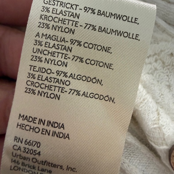 Free People Cream Button Down Shirt - Picture 5 of 15